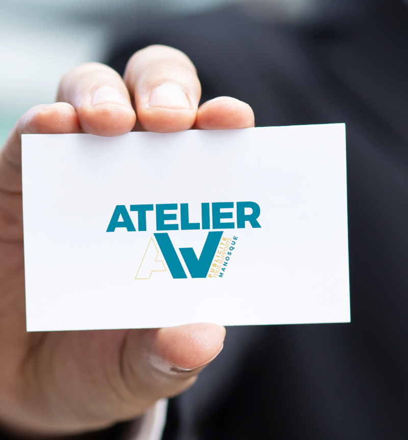 Imprimerie cartes de visites Flyers Affiches Banderoles panneaux publicitaires Atelier W Manosque