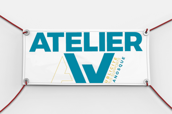 Imprimerie cartes de visites Flyers Affiches Banderoles panneaux publicitaires Atelier W Manosque